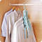 Smart Collapsible & Folding Clothes Hanger Blue
