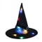 Hanging Halloween Witch Hat Lights Black