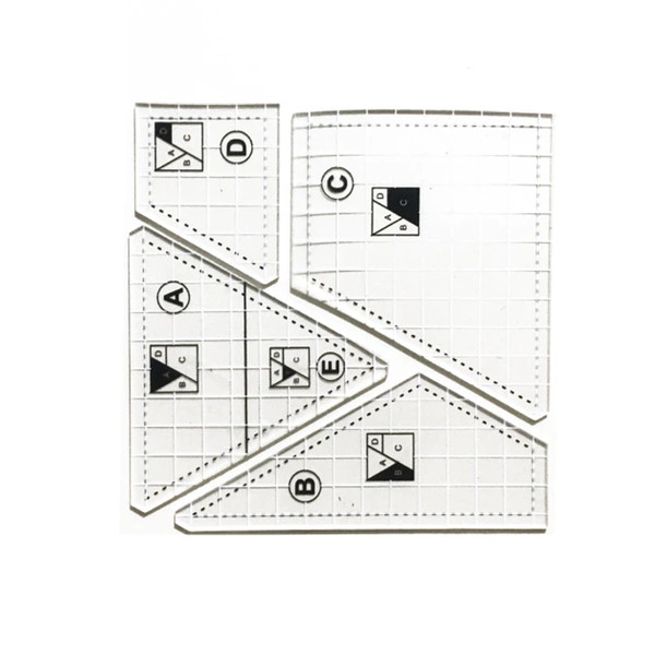 Creative Quilting Cutting Template Set For Cloths1.png