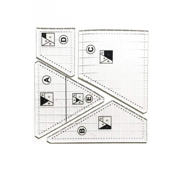 Creative Quilting Cloth Cutting Template Set Inspire Uplift