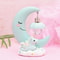 Cute Moon Unicorn Night Light blue