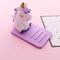 Cute Unicorn Phone Holder Stand purple