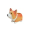 Cute Resin Corgi Planter Flower Pot Without can