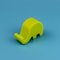 Plastic Elephant Phone Holder green
