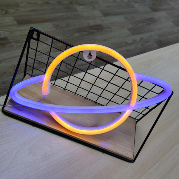 Whimsical Neon Planet Wall Light4.png