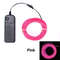 DIY Flexible Multi-Colored Neon Wire LED Lights pink