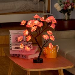 LED Rose Tree Lamp For Delightful Home Décor
