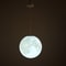 3D Hanging Moon Lamp For Home Decor white