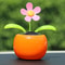 Solar Powered Dancing Flowers Toy orange
