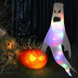 scary halloween flying ghost