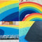 Water-resistant PVC Rainbow Floor Doormat With Anti-slip Back, 2 Sizes 4