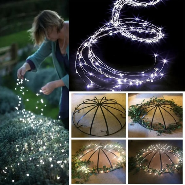 String Waterfall LED Cascade Waterfall String Lights | Inspire Uplift