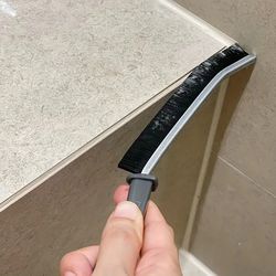 hard bristled crevice cleaning brush