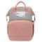 Multifunctional 3 in 1 Baby Diaper Bag With Bed (Waterproof Exterior) Pink