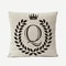 Personalized Alphabet Pillow Cover Q