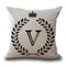 Personalized Alphabet Pillow Cover V