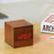 LED wooden digital wall clock