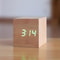 Wooden clock modern