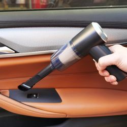 Ultimate Car Cleanliness - Compact Car Vacuum Cleaner Pro with High Power 120W Battery, 9000Pa