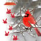 Harmony in Your Garden - Solar Powered Cardinal Wind Chime Light, Mesmerizing Illumination & Melodies4