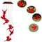 Harmony in Your Garden - Solar Powered Cardinal Wind Chime Light, Mesmerizing Illumination & Melodies6