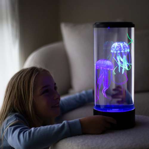 LED Jellyfish Lava Lamp & Aquarium For Kids & Adults - Birthday Gifts for Kids, Perfect Gift for Aquarium Lovers