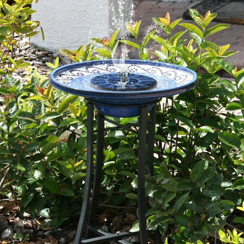 Solar Garden Fountain - Easy Install, Eco-Friendly Plastic Design, Perfect for Outdoor Transformations3