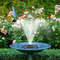 Solar Garden Fountain - Easy Install, Eco-Friendly Plastic Design, Perfect for Outdoor Transformations2