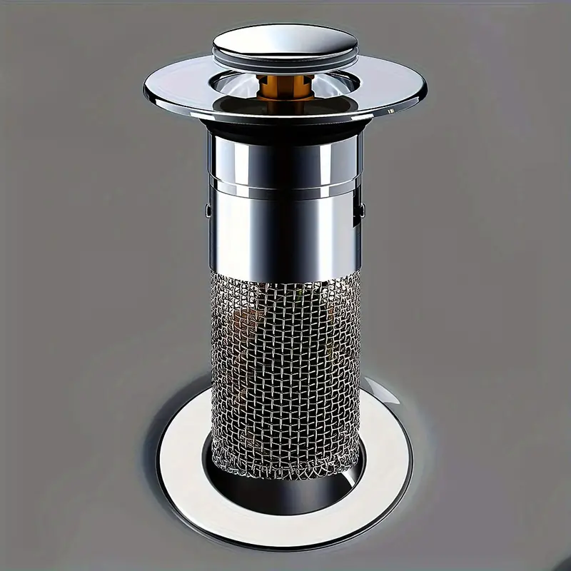 Stainless Steel Floor Drain Filter (Isolate odor and prevent cockroaches)4
