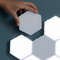 Hexagon Modular Touch LED Tile Lights, Set of 5 - USB Powered, Freestanding or Wall Mount, Easy Installation6
