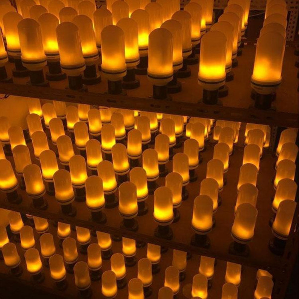 Transform Your Space - LED Flame Effect Light Bulb, 3 Modes, 9 Watts, Warm Glow for Cozy Atmosphere5