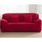 Elegant and Protective Perfect Fit Sofa Slipcover - Stretchable, Easy Clean, Couch Cover for Every Home red