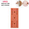 Adhesive Punch-free Socket Holder orange