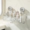 Light Luxury Style Glacier Pattern Suction Cup Shelf7
