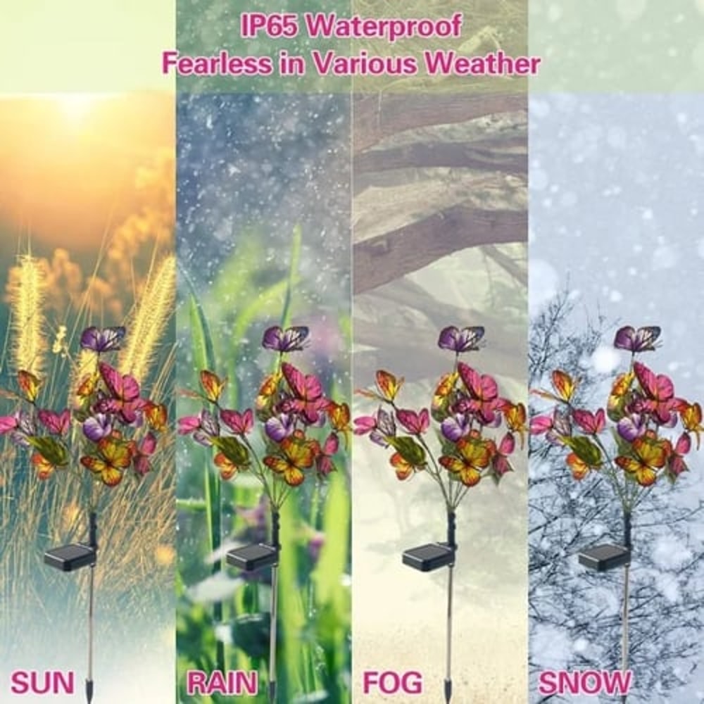 Solar Outdoor Butterfly Lights8