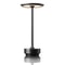 Metallic Cordless Rechargeable Waterproof Table Lamps black