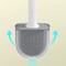 Wall-Mounted Silicone Toilet Brush with Quick-Dry Holder4