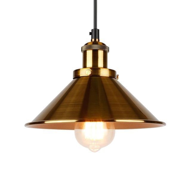 Pius - Modern Shade Hanging Lampgold