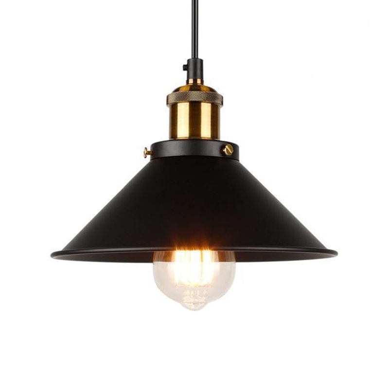 Pius - Modern Shade Hanging Lampblack