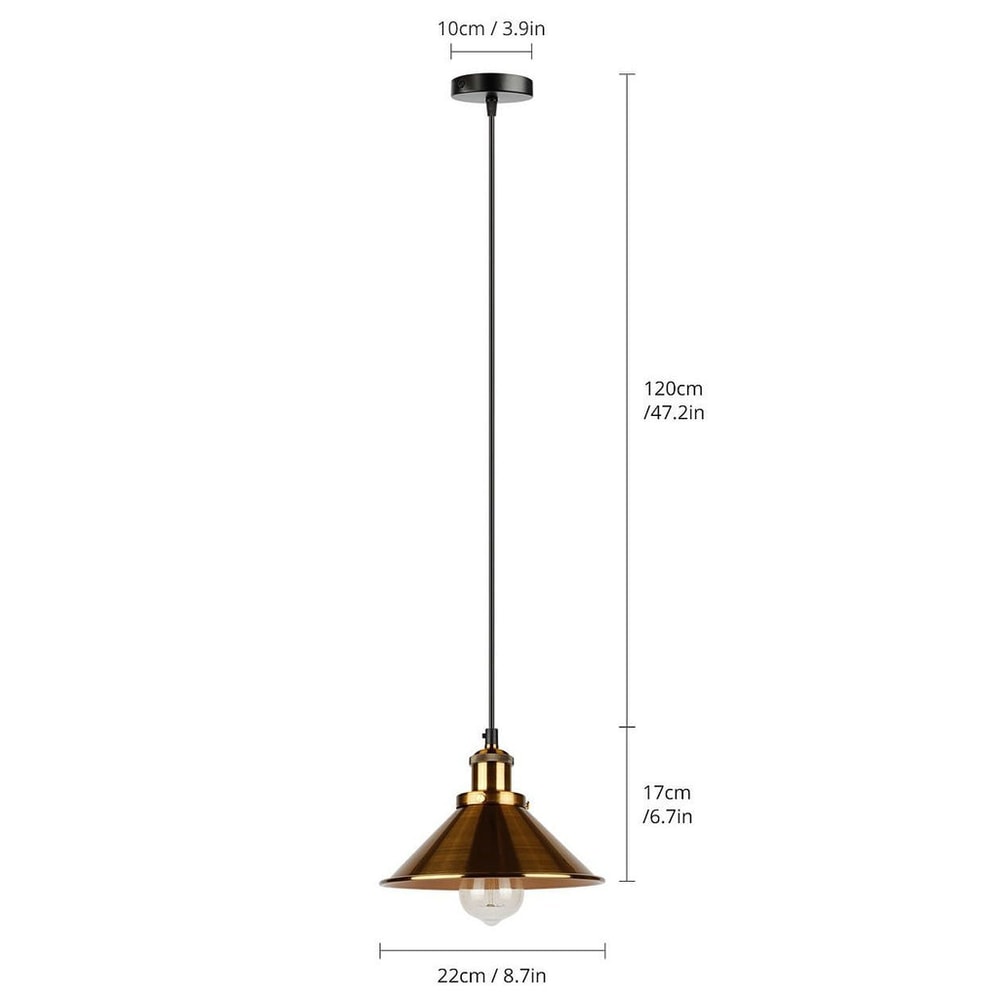 Pius - Modern Shade Hanging Lamp4