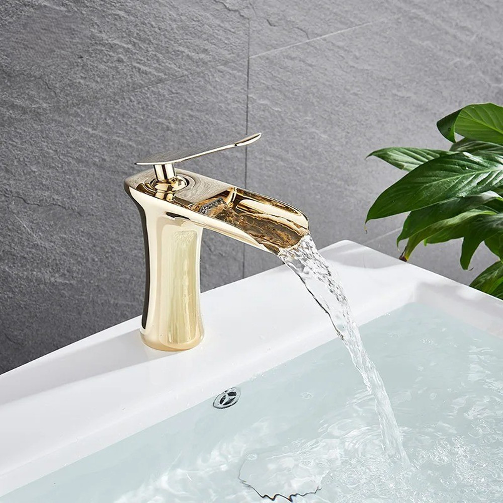 Waterfall Single Handle Basin Faucet7