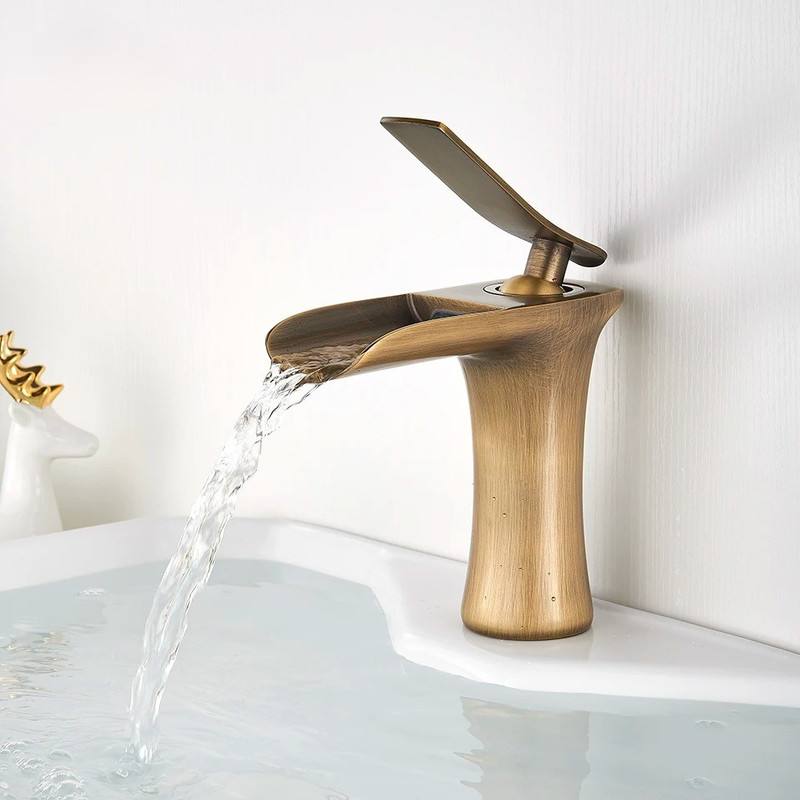 Waterfall Single Handle Basin Faucet6