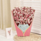 Artistic 3D Paper Bouquet Cards for Special Occasions