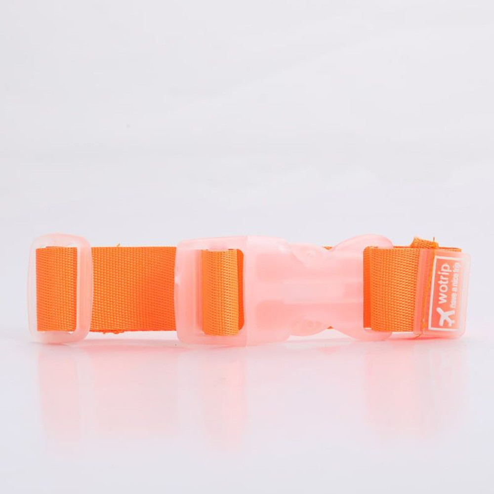 Colorful Adjustable Nylon Baggage Straps With Secure Buckle  Travel Luggage Belt 10