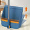 Vertical Folding Broom And Dustpan Set Soft Bristles Easy Cleaning 3