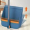 Vertical Folding Broom And Dustpan Set Soft Bristles Easy Cleaning 3