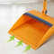 Vertical Folding Broom And Dustpan Set Soft Bristles Easy Cleaning 2