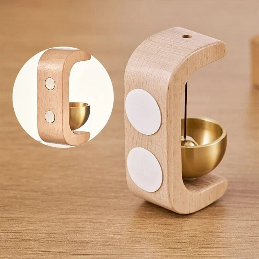 Minimalist brass wind chime