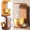 Modern entrance doorbell decor