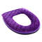 Plush Winter Toilet Seat Cover  Soft Warm  Washable 8